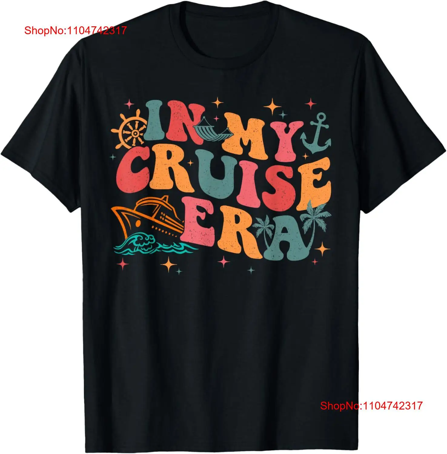 Vintage Fashion Wear - In My Cruise Era Family Funny