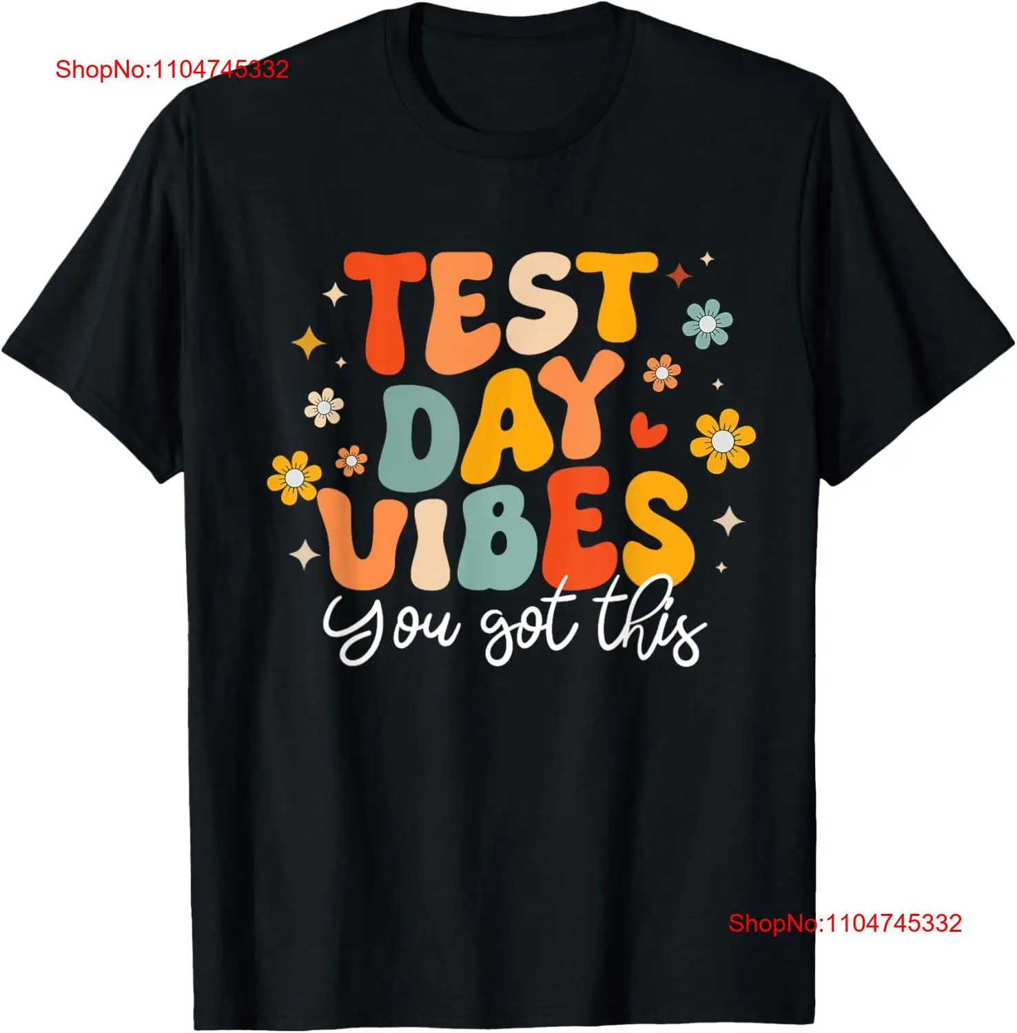 Vintage Vibes Fashion - Test Day Vibes Groovy Testing Teacher