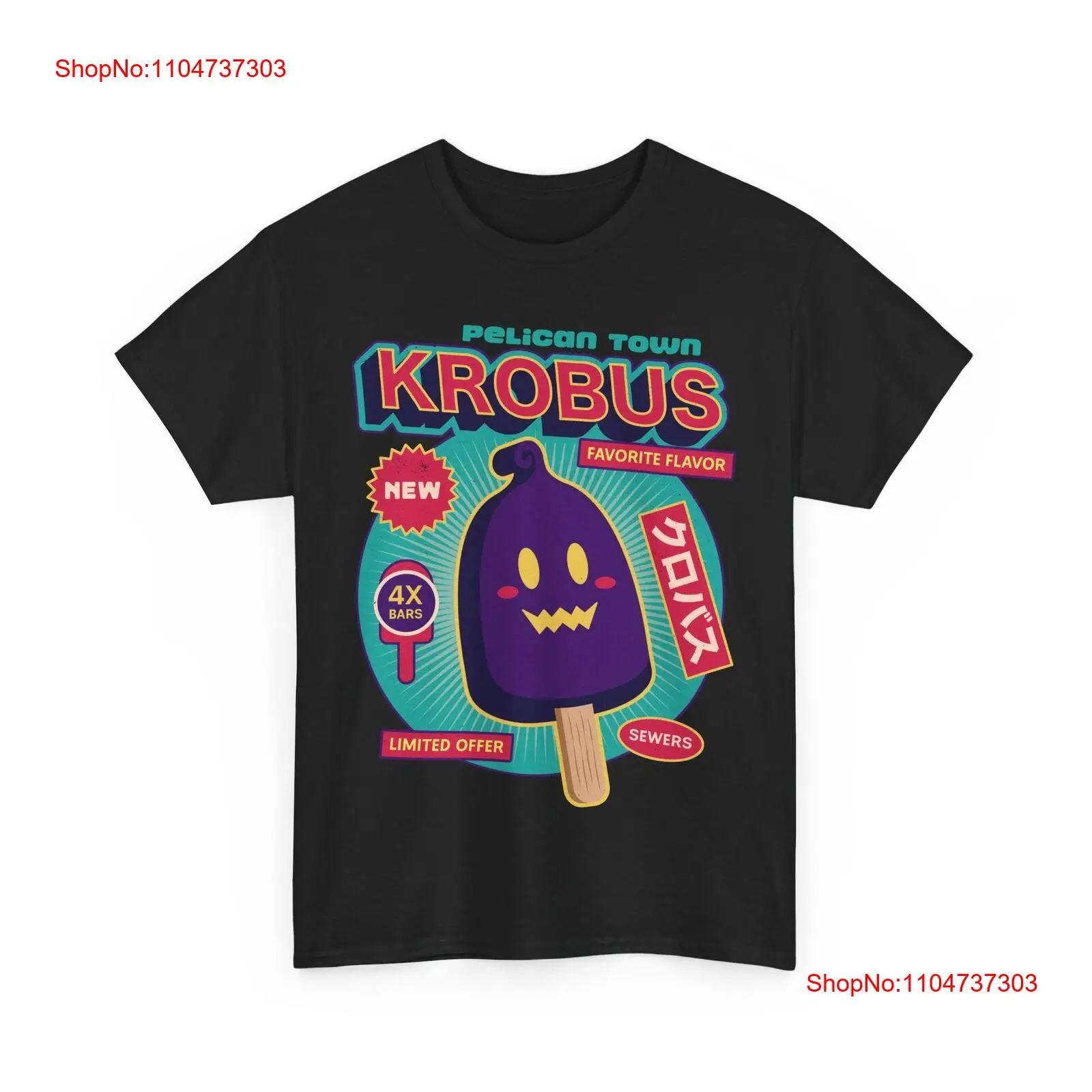 Vintage Fashion Videos - Krobus Ice Cream T Shirt Stardew