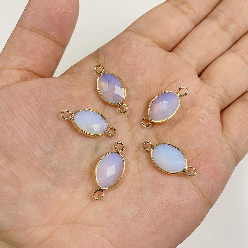 3Pcs Faceted Natural Stone Pen - Vintage Fashion Jewelry Necklaces บทวิจารณ์และราคา