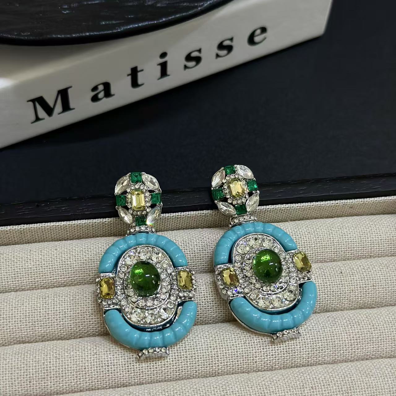 Vintage Turquoise Emerald Silv - Vintage Fashion Eras บทวิจารณ์และราคา