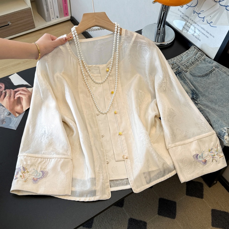 New Chinese Style Long Sleeve  - Vintage Fashion Wear บทวิจารณ์และราคา