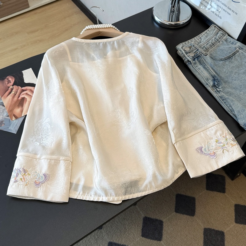 New Chinese Style Long Sleeve  - Vintage Fashion Wear บทวิจารณ์และราคา