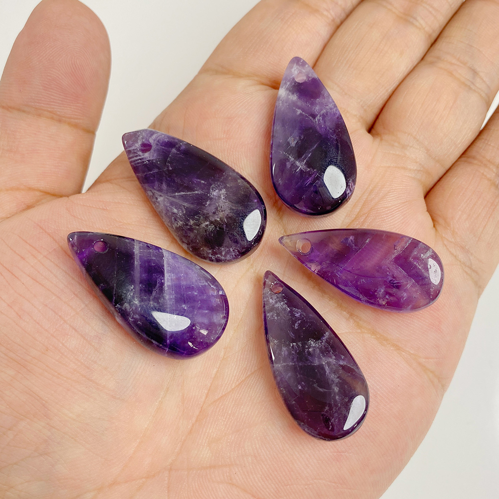 1PC Big Waterdrop Shape Stone  - Vintage Fashion Jewelry Necklaces บทวิจารณ์และราคา
