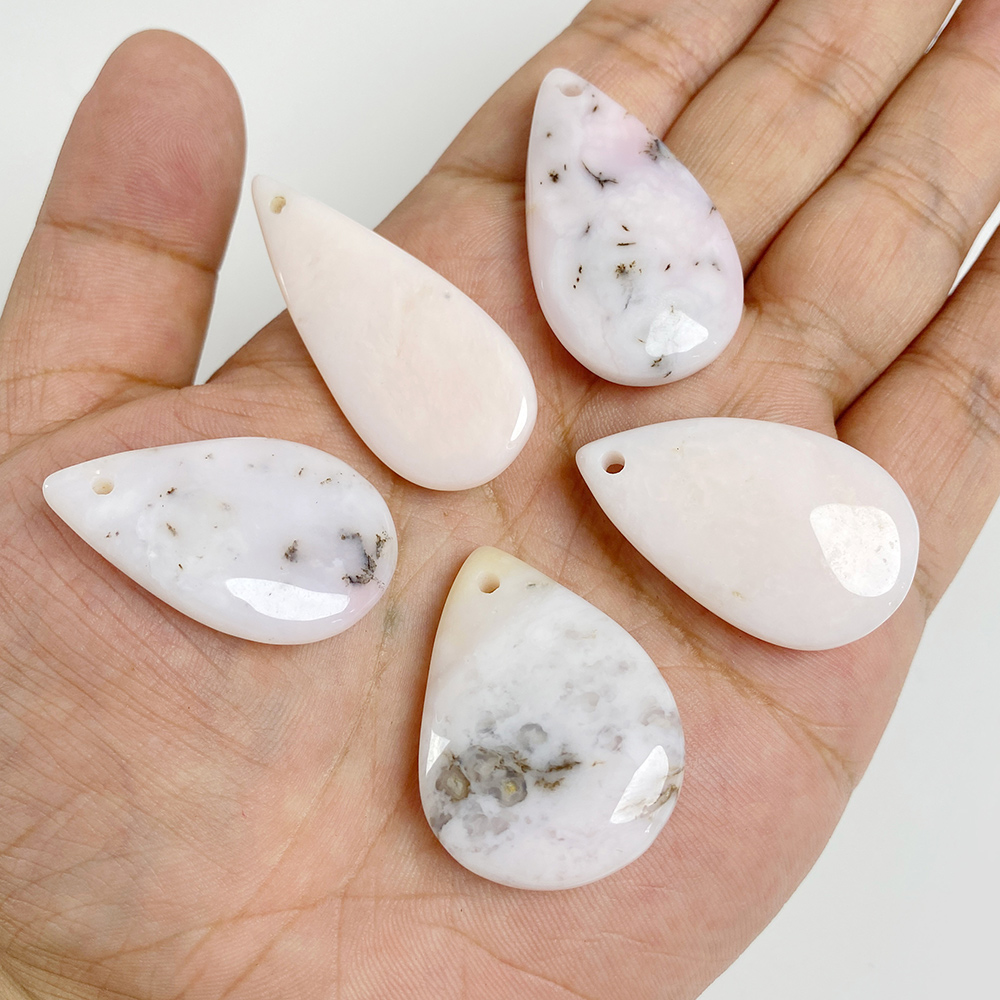 1PC Big Waterdrop Shape Stone  - Vintage Fashion Jewelry Necklaces บทวิจารณ์และราคา