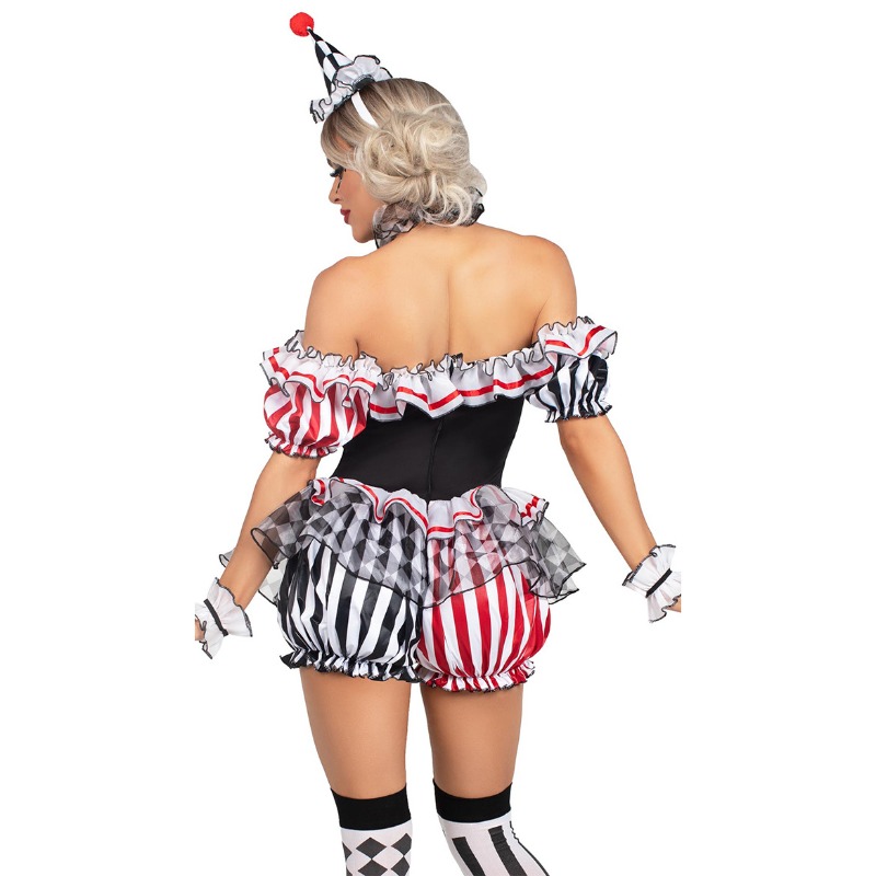Vintage Funny Women Clown Stag - Vintage Slip Dress บทวิจารณ์และราคา