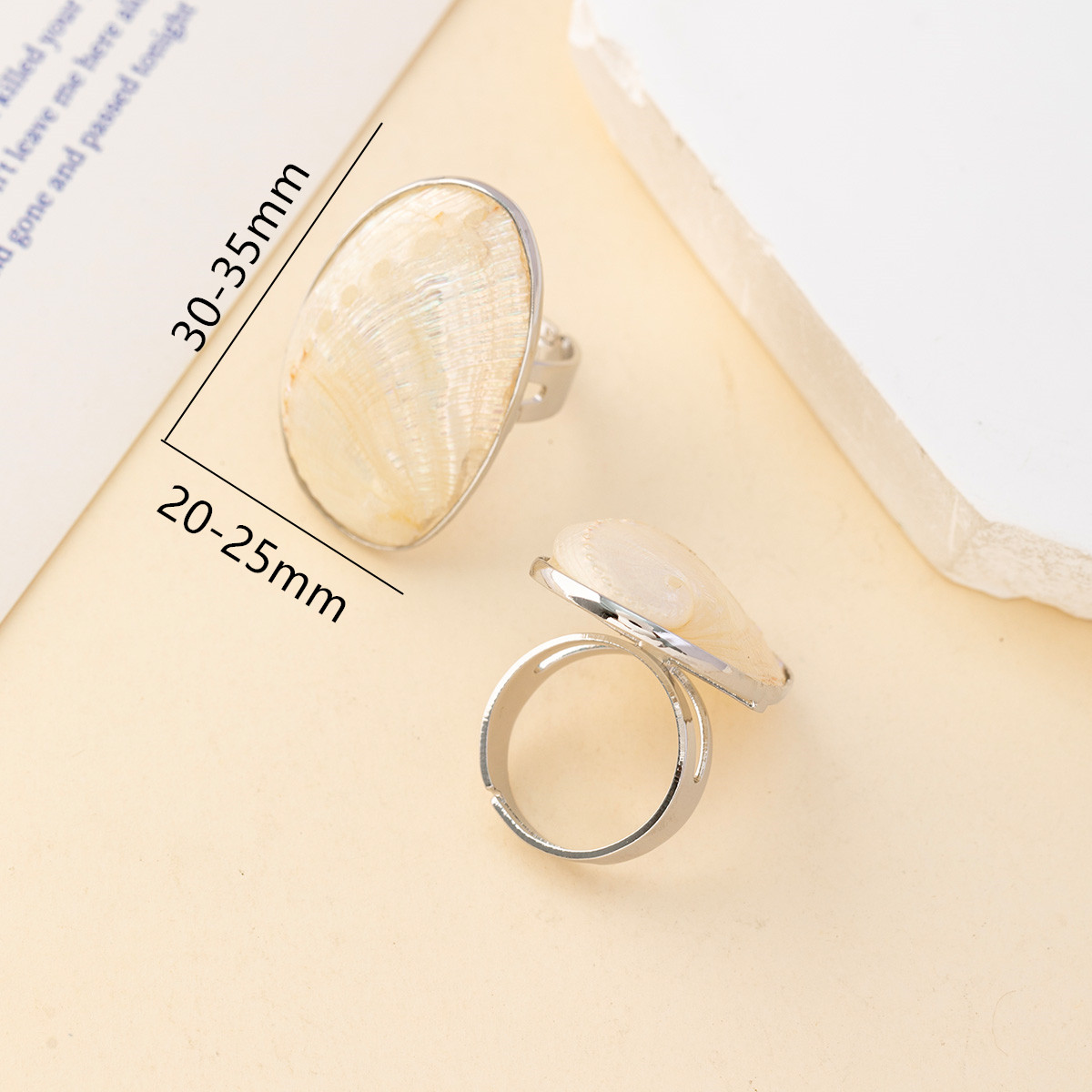 Vintage Chunky Shell Rings for - Vintage Fashion Outlet บทวิจารณ์และราคา