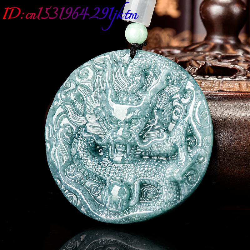 Burmese Jadeite Dragon Pendant - Vintage Fashion Jewelry Necklaces บทวิจารณ์และราคา