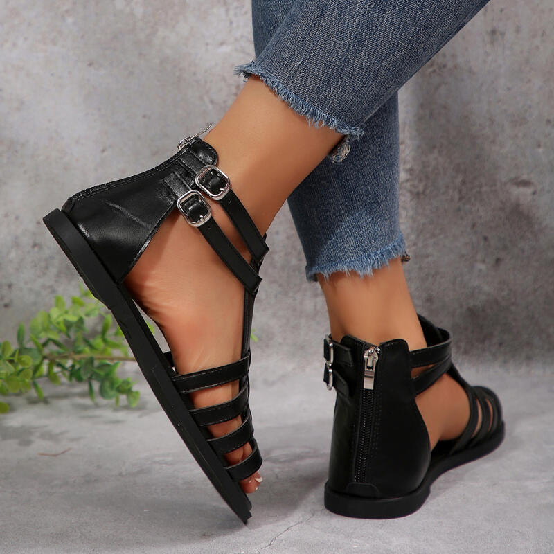 Vintage Flat Heel Black Gladia - Vintage Slip Dress บทวิจารณ์และราคา