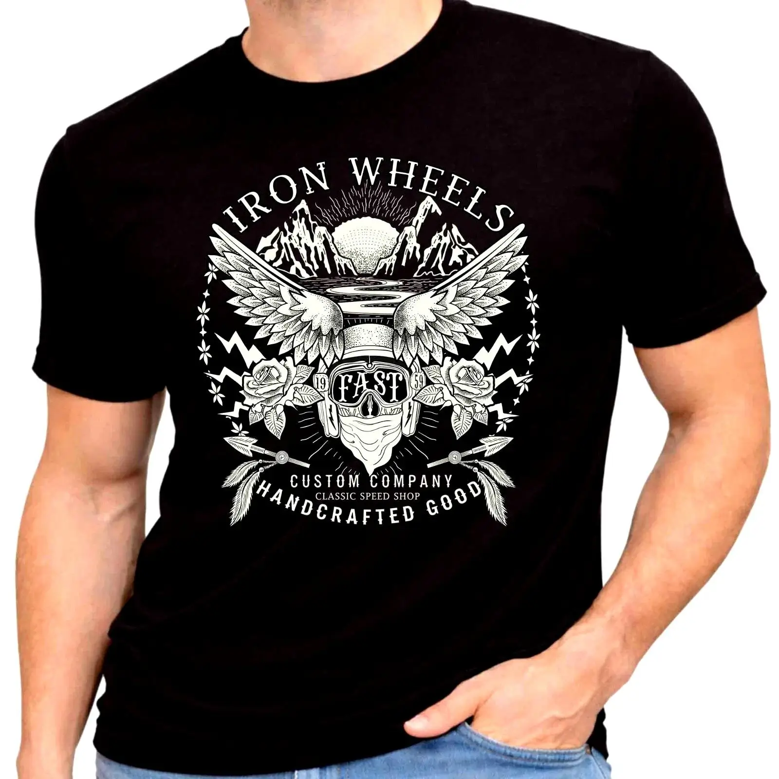 Iron Wheels Fast Motorcycle Wi - Vintage Fashion Wheel บทวิจารณ์และราคา