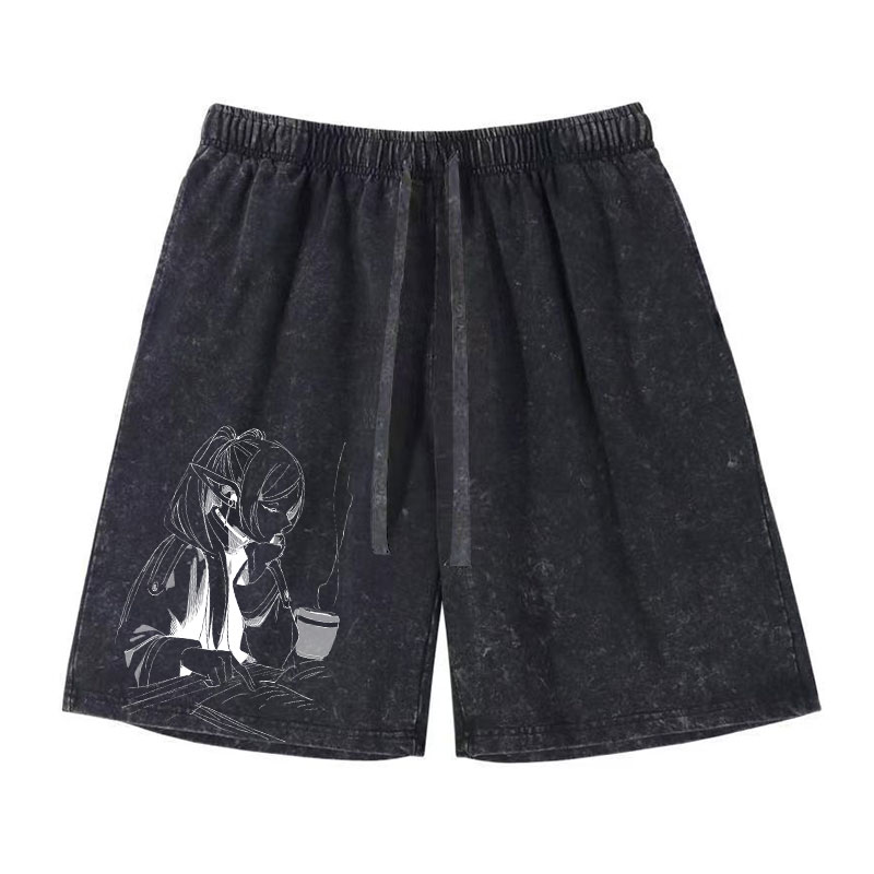 Anime Frieren Shorts Vintage W - Vintage Fashion Japan บทวิจารณ์และราคา