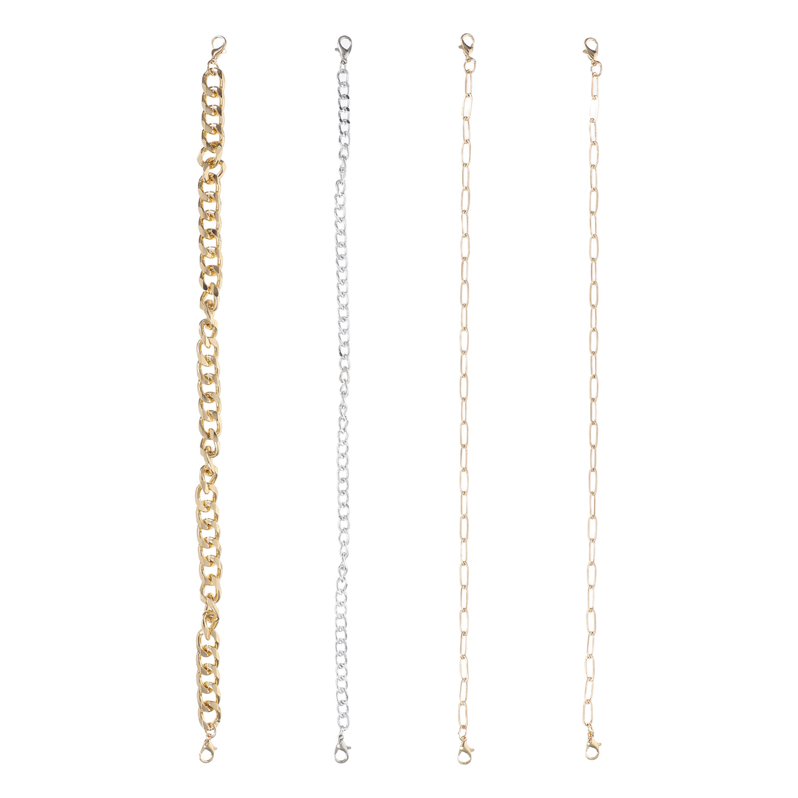 4Pcs Hat Chains Detachable Vin - Vintage Fashion Style Men บทวิจารณ์และราคา
