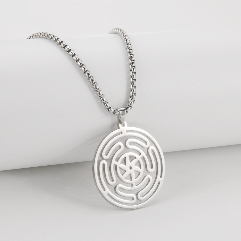 Hekate Goddess Wheel Chain Nec - Vintage Fashion Wheel บทวิจารณ์และราคา