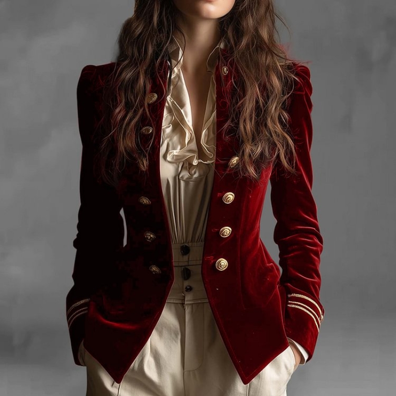 Vintage Slim Fit Velvet Suit J - Velvet Blazer Vintage บทวิจารณ์และราคา