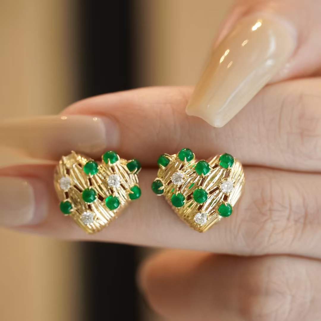 Retro14K Gold Filled Emerald D - Vintage Fashion Eras บทวิจารณ์และราคา