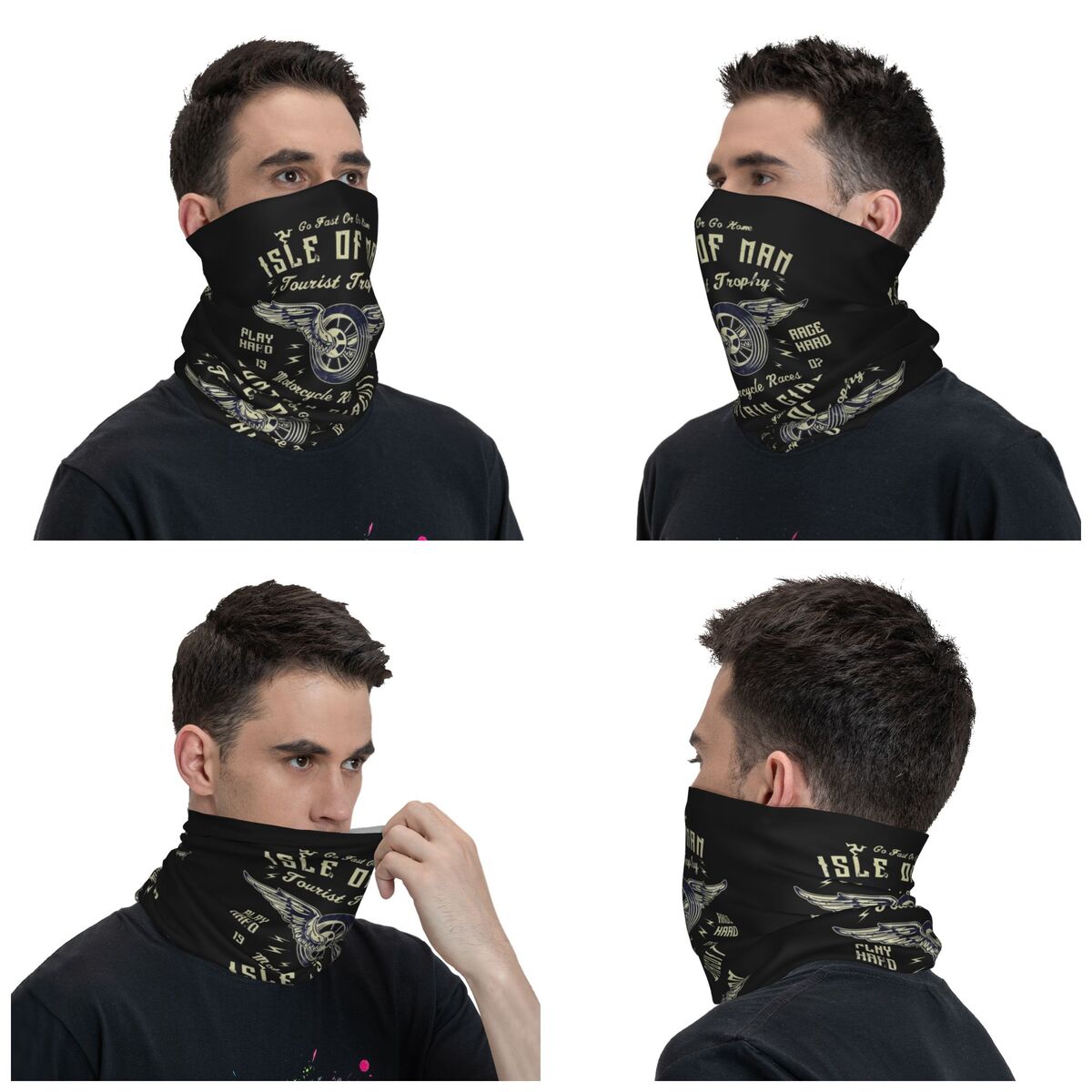 Isle Of Man Racing Vintage Ban - Vintage Fashion Wheel บทวิจารณ์และราคา