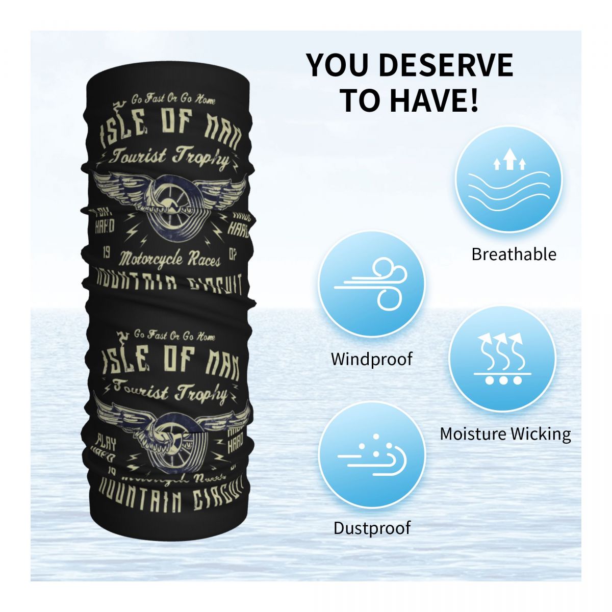 Isle Of Man Racing Vintage Ban - Vintage Fashion Wheel บทวิจารณ์และราคา