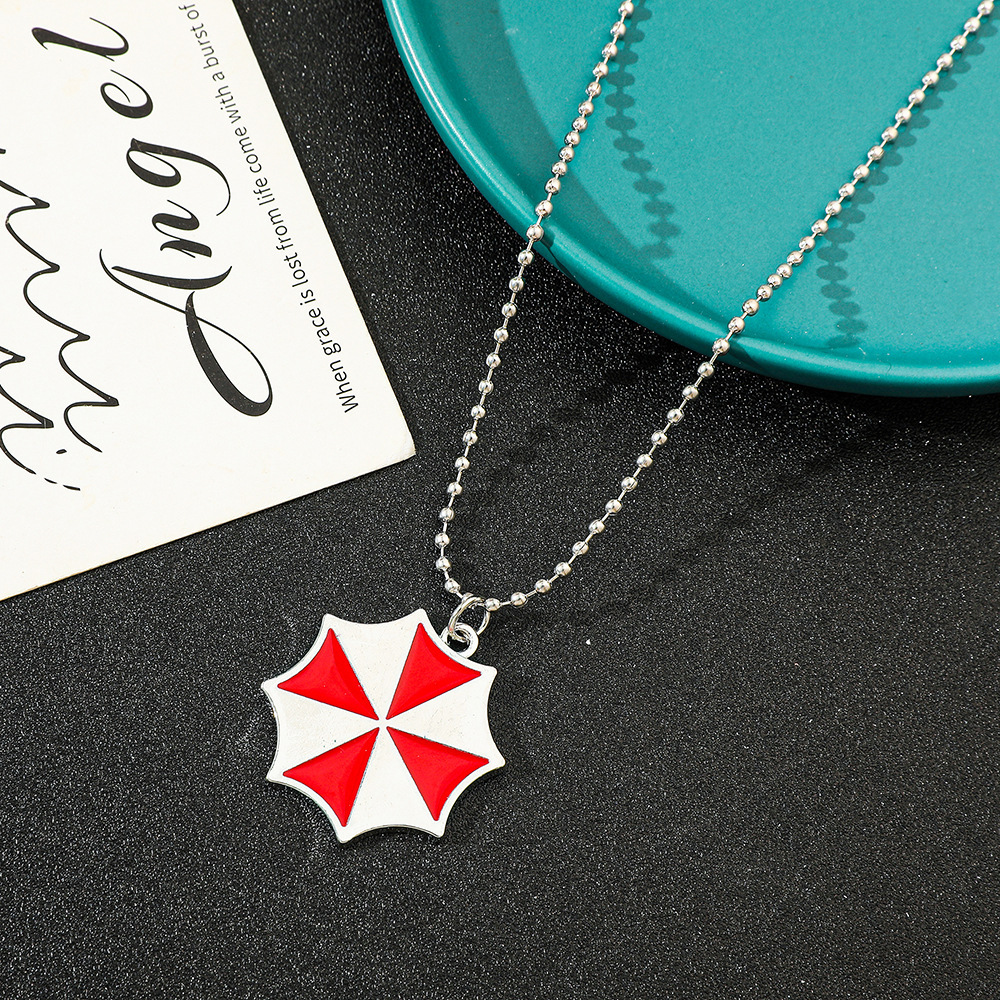 Vintage Fashion Red Umbrella P - Vintage Fashion Jewelry Necklaces บทวิจารณ์และราคา