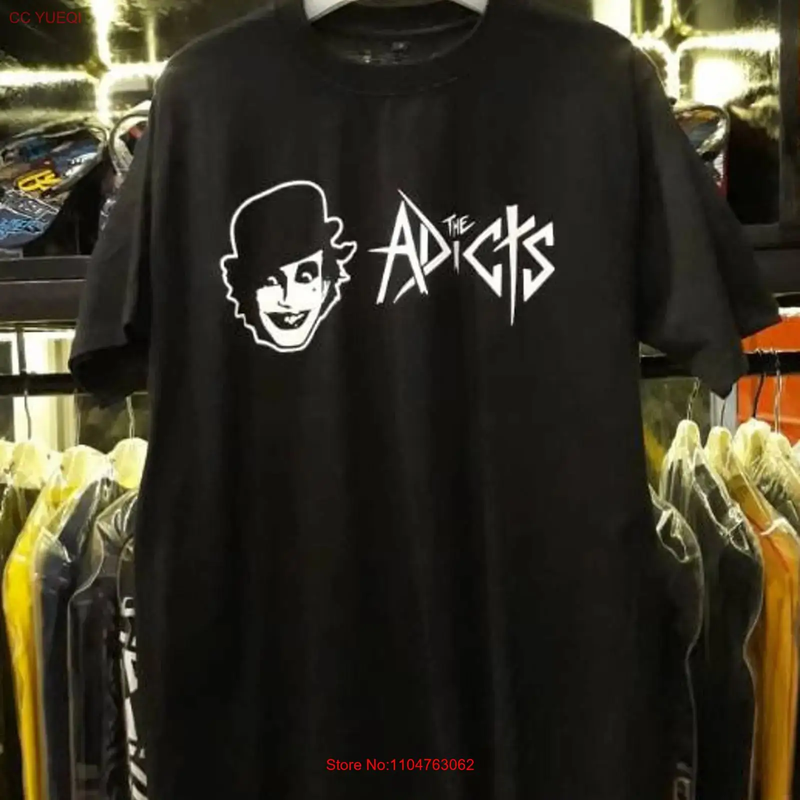 The Adicts Tour Band Basic For - Vintage Fashion Wear บทวิจารณ์และราคา