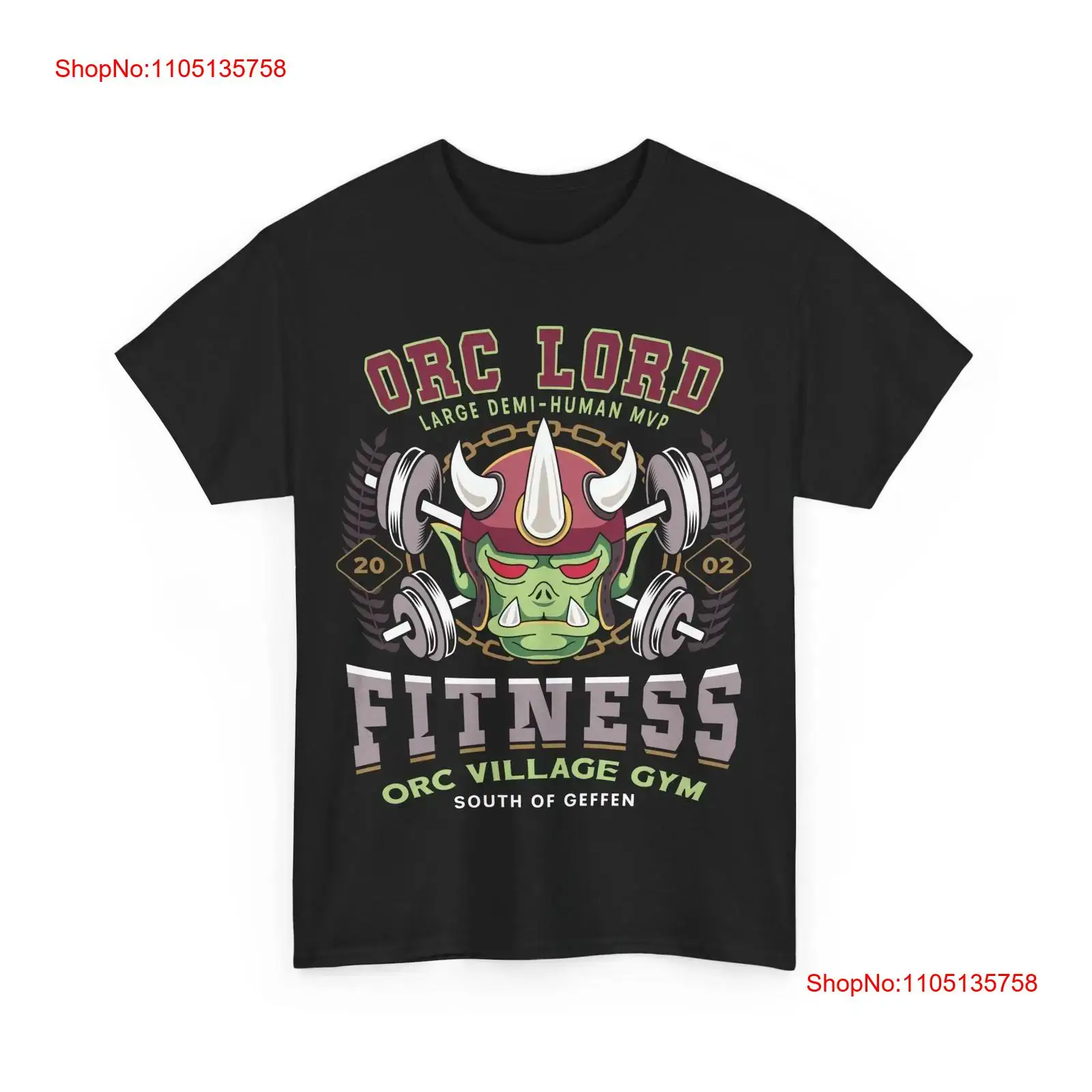 Geffen Orc Village Fitness T S - Vintage Fashion Videos บทวิจารณ์และราคา