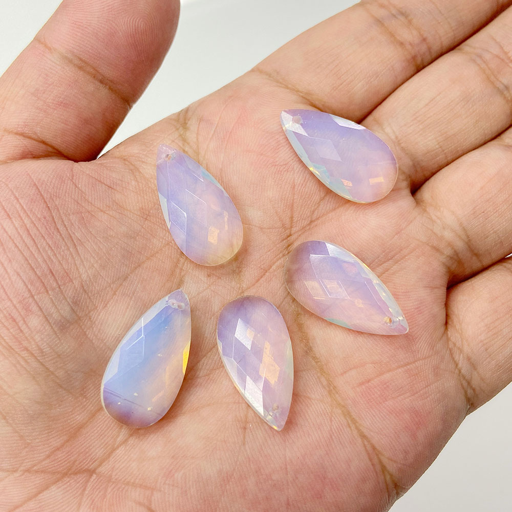 2pcs 13*25mm Long Water Drop S - Vintage Fashion Jewelry Necklaces บทวิจารณ์และราคา
