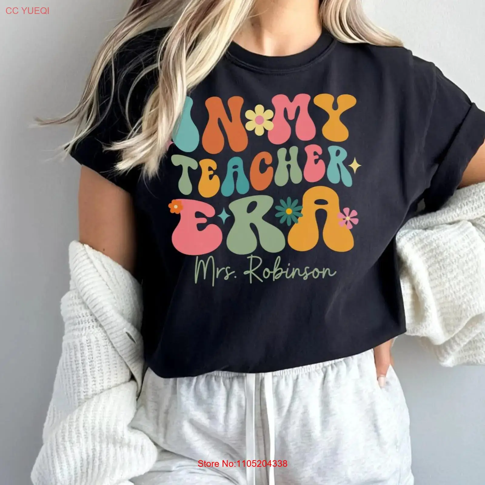 In My Teacher Era T Shirt Tren - Vintage Fashion Eras บทวิจารณ์และราคา
