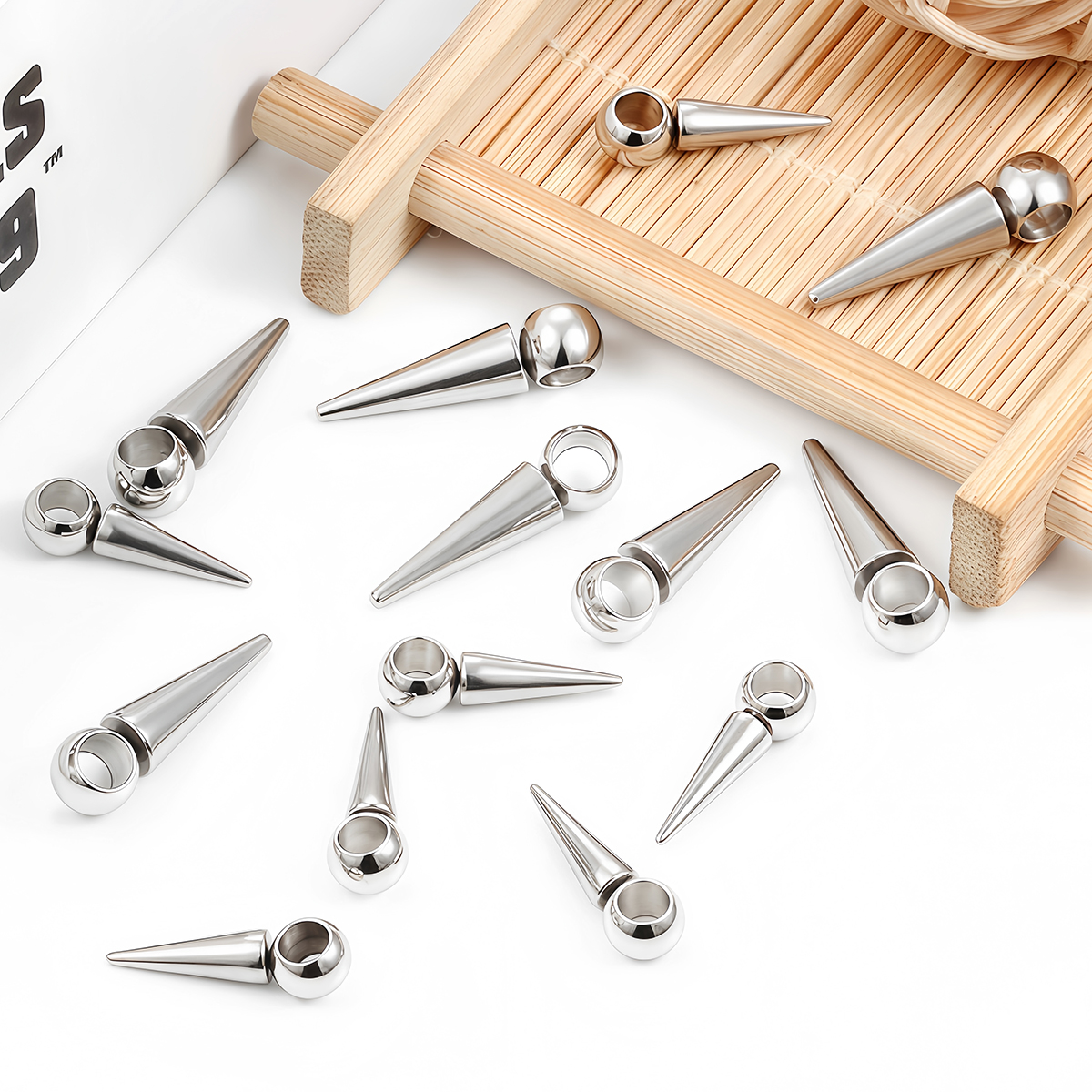 10pcs Retro Cone Charms Pendan - Vintage Fashion Jewelry Necklaces บทวิจารณ์และราคา