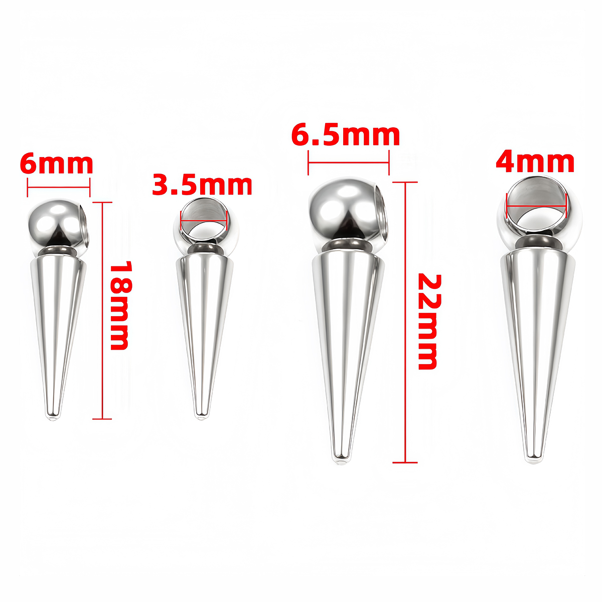 10pcs Retro Cone Charms Pendan - Vintage Fashion Jewelry Necklaces บทวิจารณ์และราคา