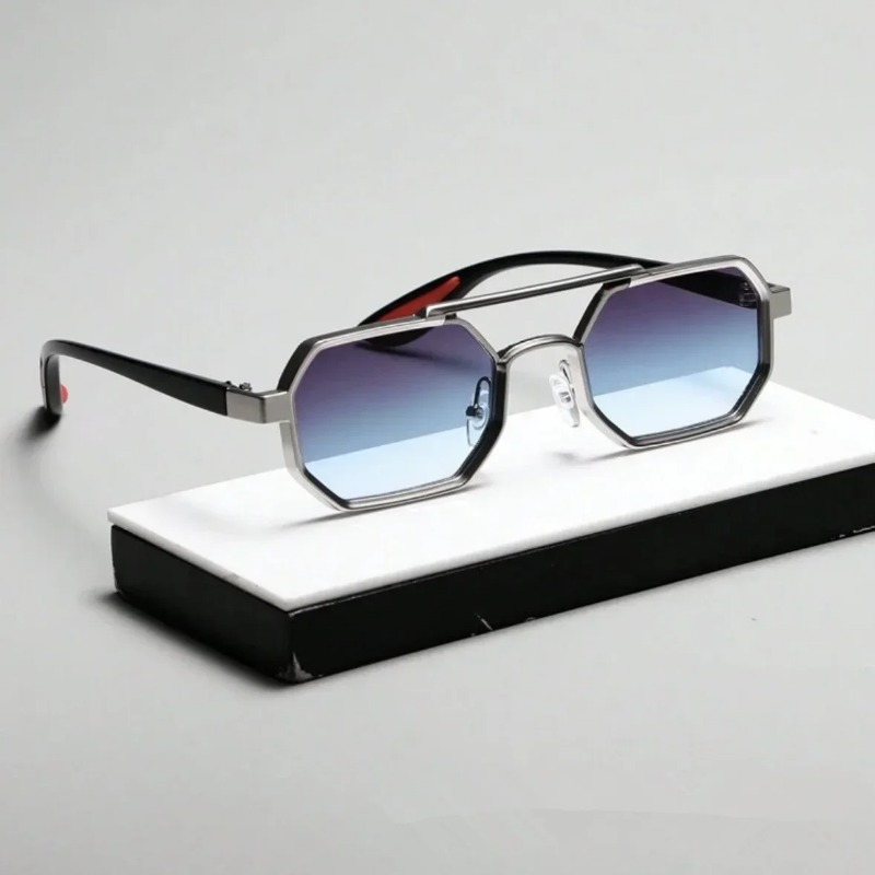 Vintage Square Sunglasses for  - Vintage Fashion Style Men บทวิจารณ์และราคา