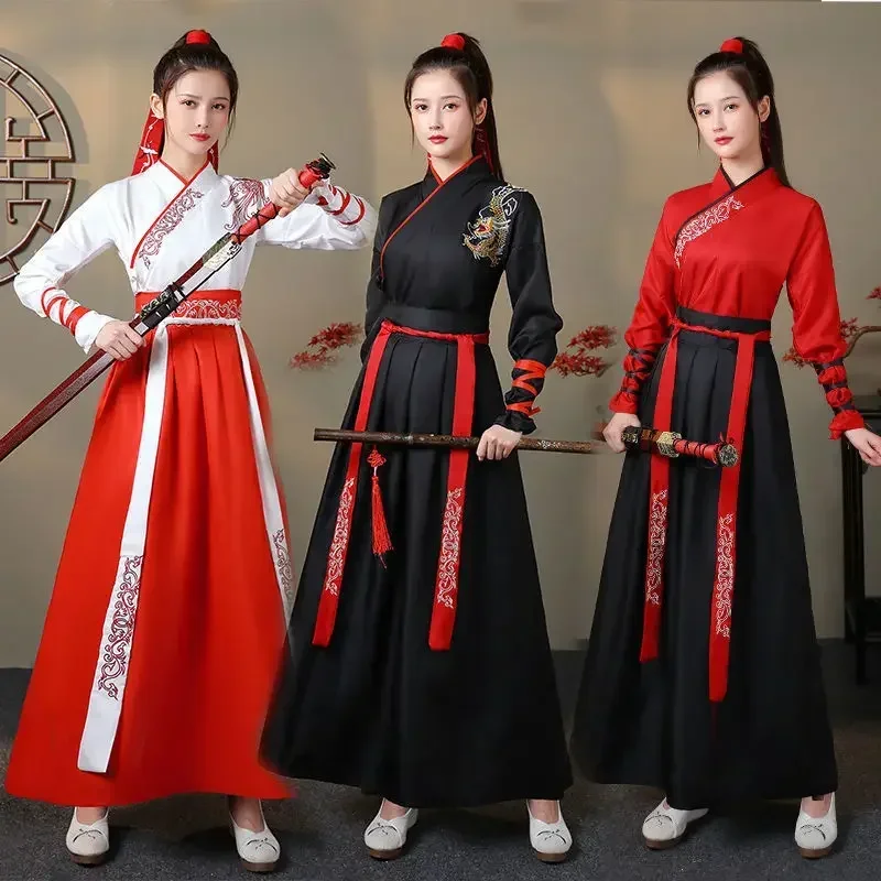 Modern Hanfu Women Top Skirt 2 - Vintage Fashion Style Men บทวิจารณ์และราคา