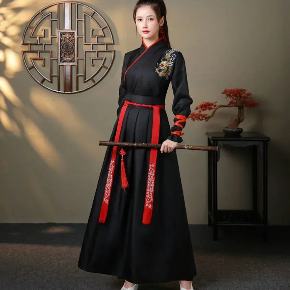 Modern Hanfu Women Top Skirt 2 - Vintage Fashion Style Men บทวิจารณ์และราคา