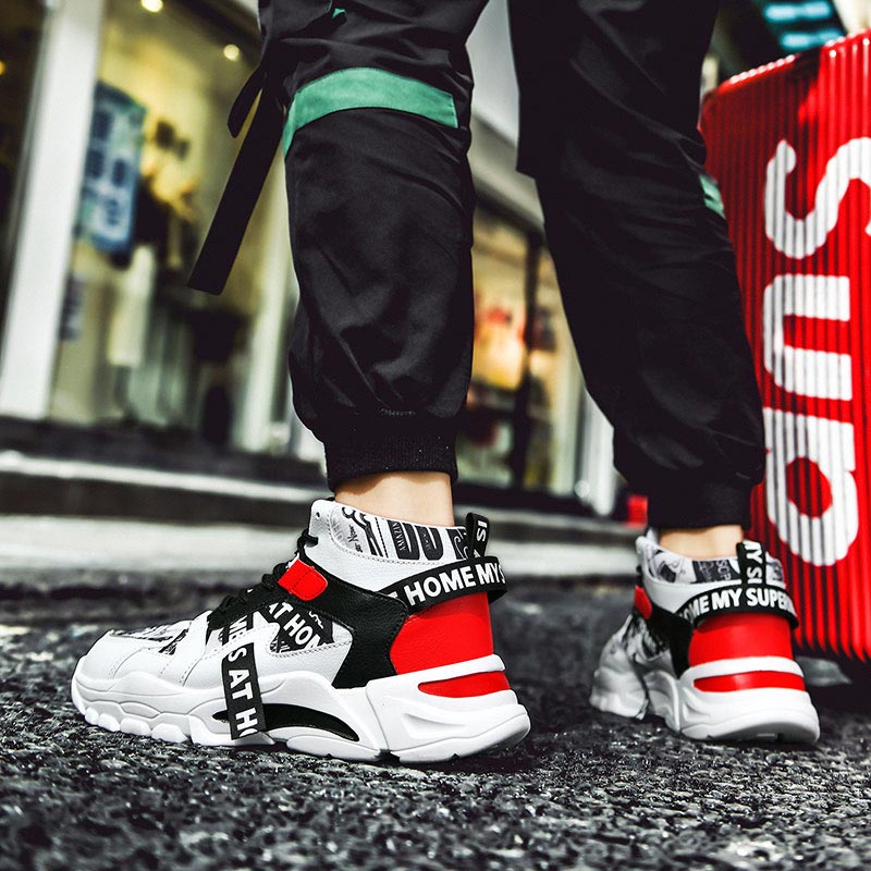 Large Size High Top Chunky Man - Vintage Fashion Outlet บทวิจารณ์และราคา