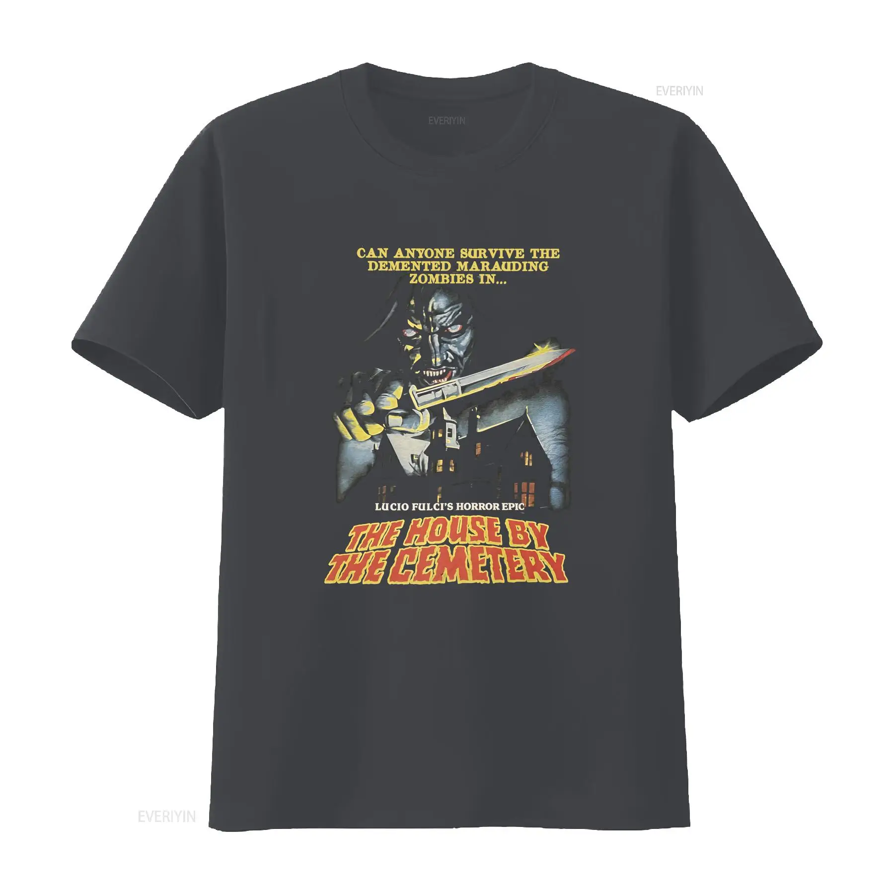 House by the Cemetery T Shirt  - Vintage Fashion Videos บทวิจารณ์และราคา