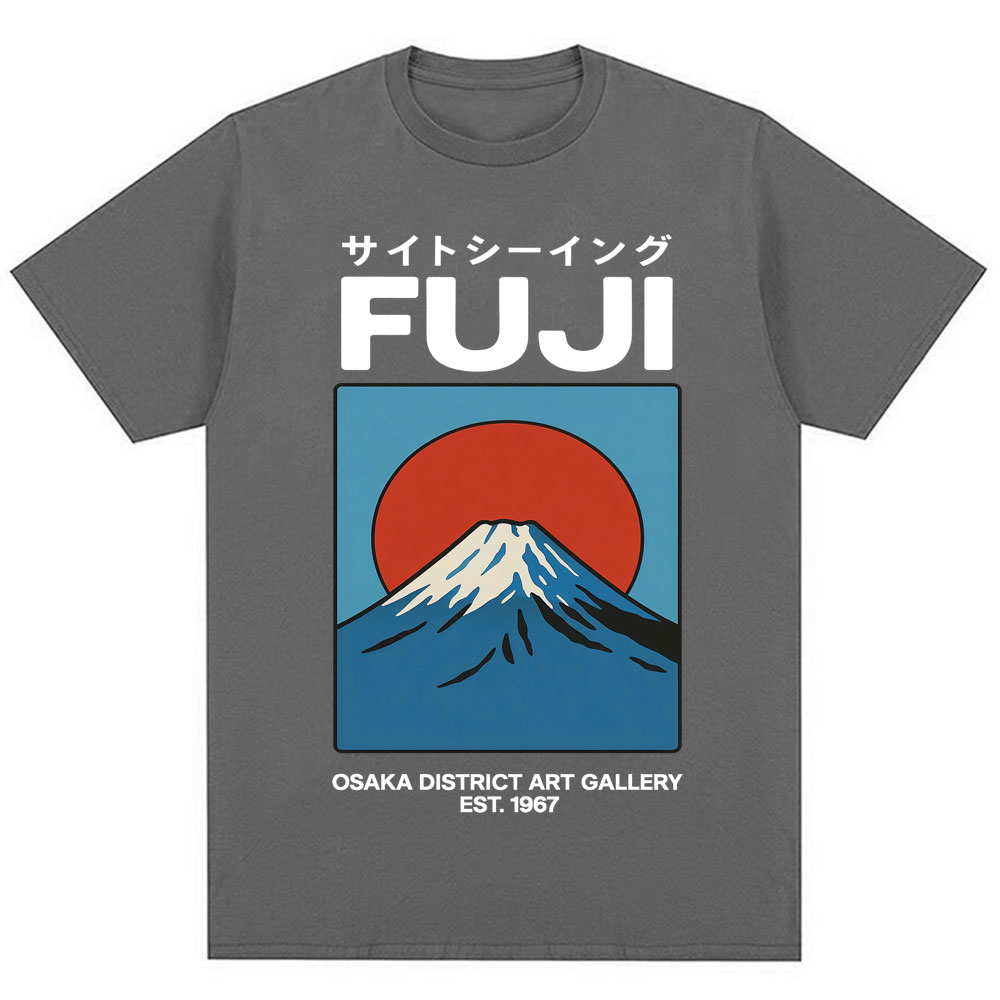 Japanese Style Fuji Osaka T Sh - Vintage Fashion Osaka บทวิจารณ์และราคา