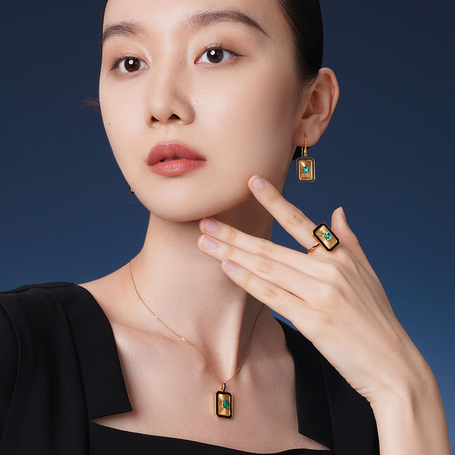 Young Vintage Luxury Green Sap - Vintage Fashion Jewelry Necklaces บทวิจารณ์และราคา