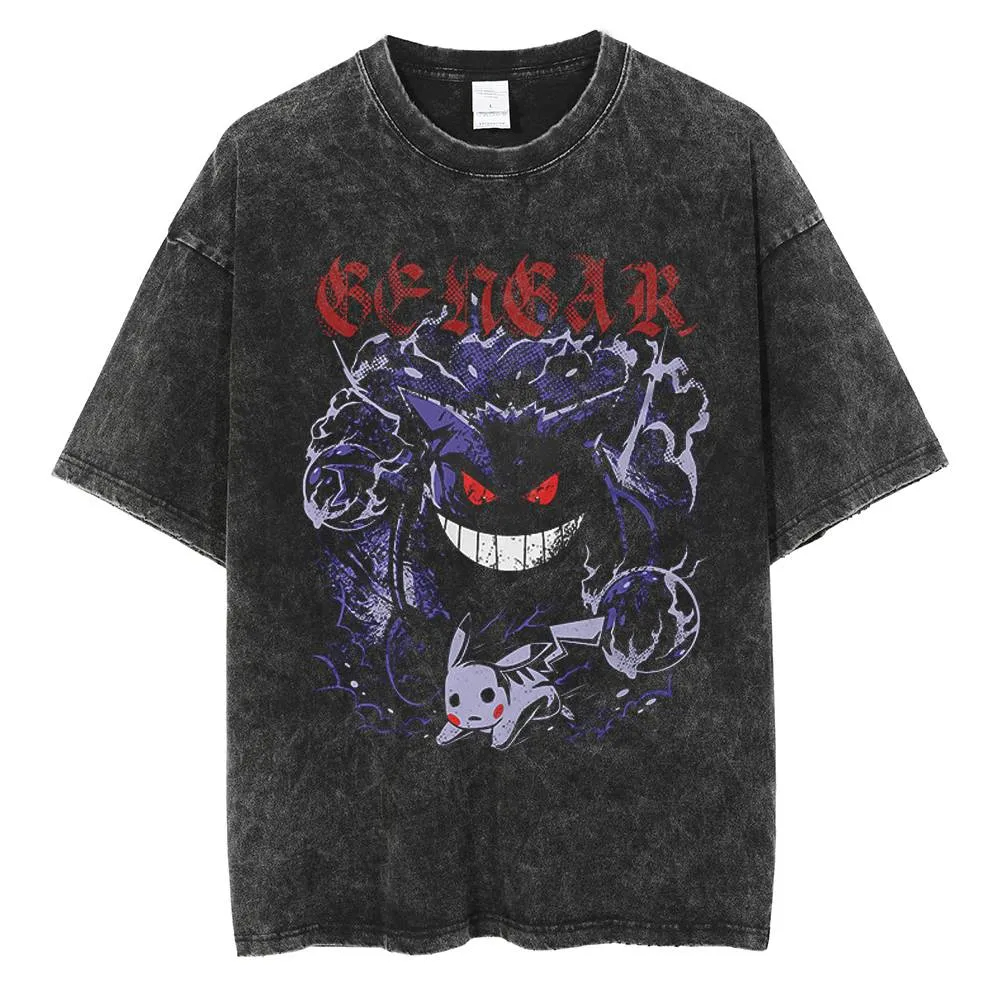 Pokémon Gengar and Pikachu Ani - Vintage Fashion Japan บทวิจารณ์และราคา