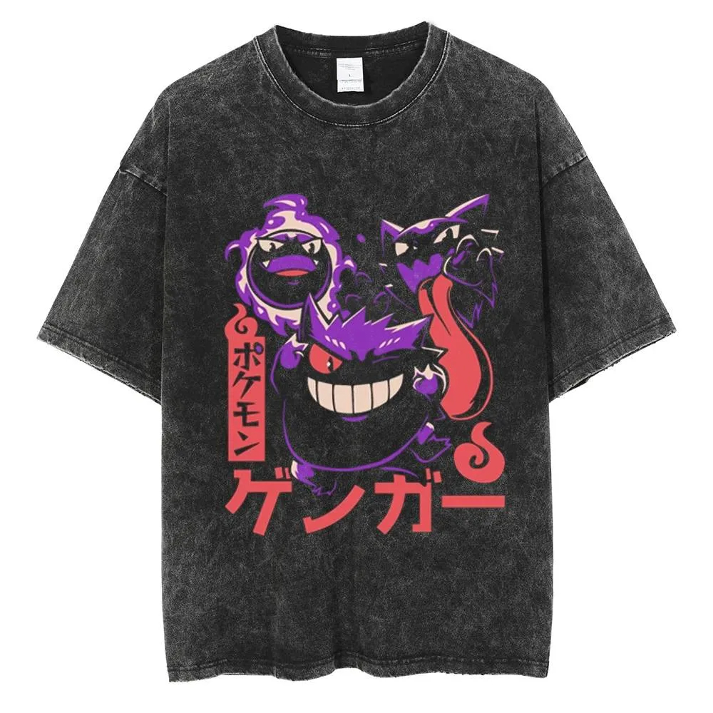 Pokémon Gengar and Pikachu Ani - Vintage Fashion Japan บทวิจารณ์และราคา