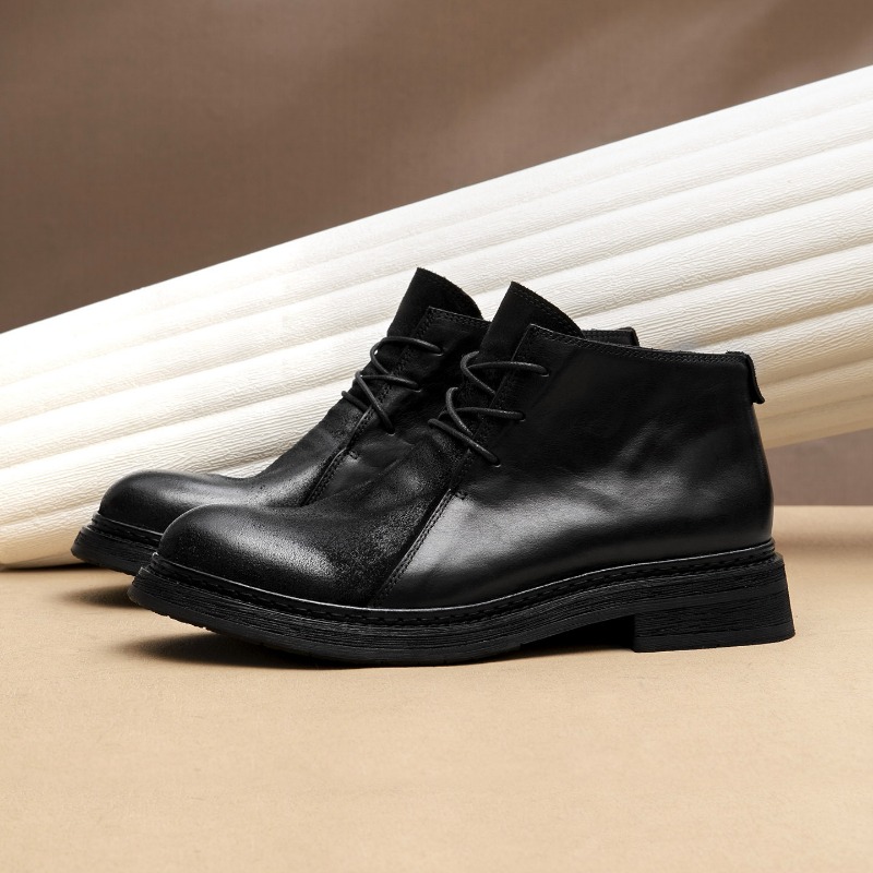 Vintage Mens Genuine Leather B - Vintage Fashion Style Men บทวิจารณ์และราคา