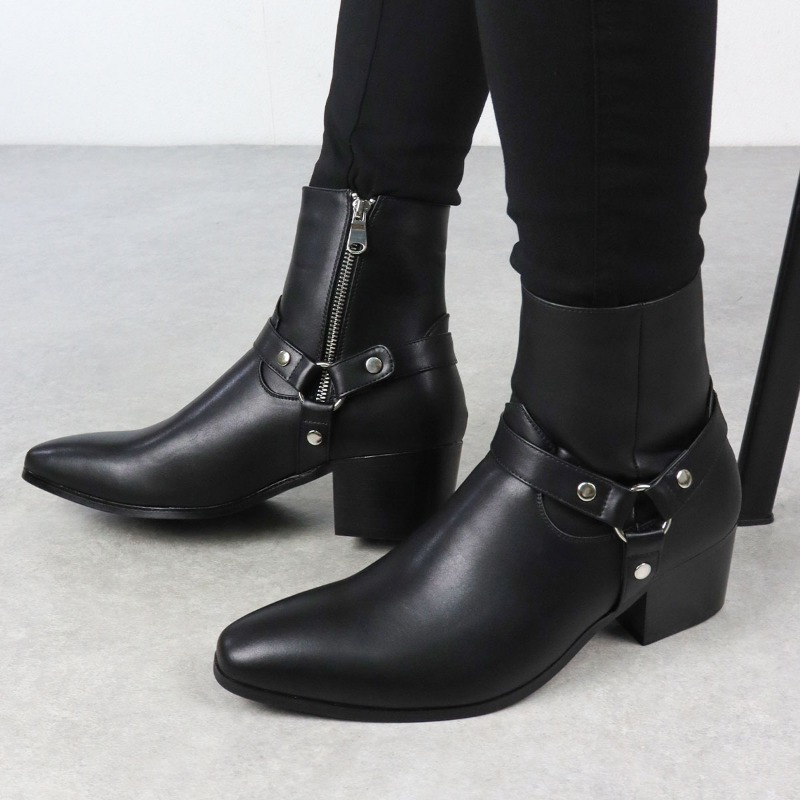 Vintage Mens Chelsea Boots wit - Vintage Fashion Style Men บทวิจารณ์และราคา