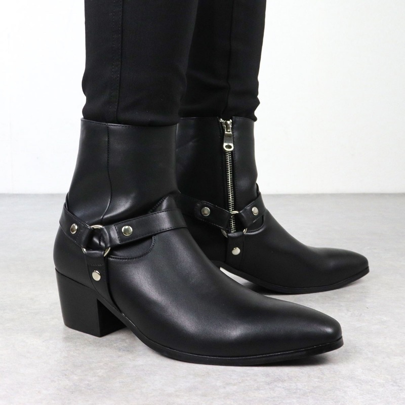 Vintage Mens Chelsea Boots wit - Vintage Fashion Style Men บทวิจารณ์และราคา