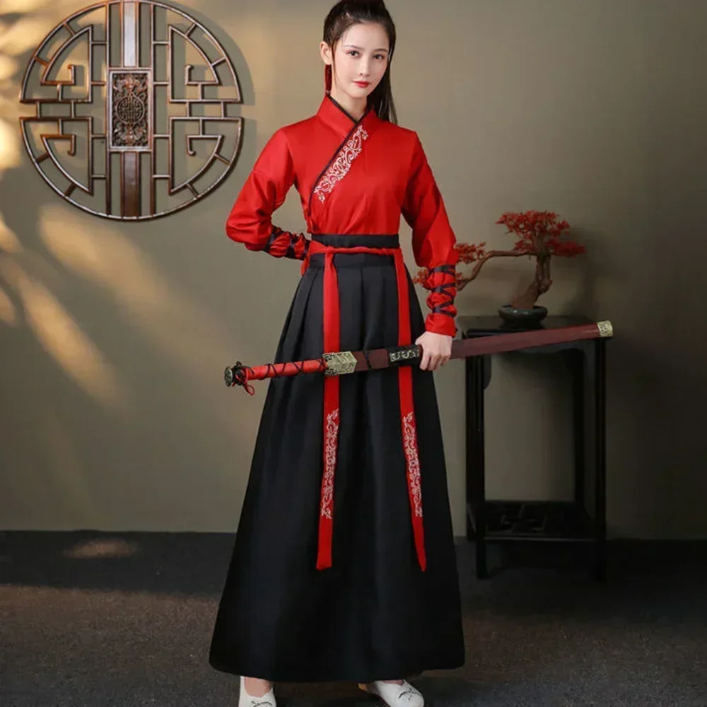 Modern Hanfu Women Top Skirt 2 - Vintage Fashion Style Men บทวิจารณ์และราคา