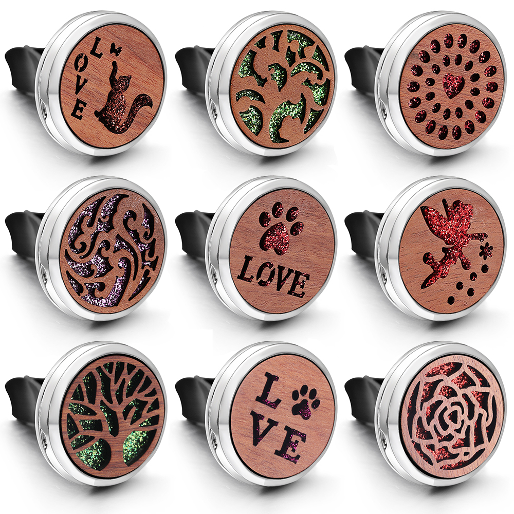 Vintage Wood Perfume Locket Ca - Vintage Fashion Outlet บทวิจารณ์และราคา
