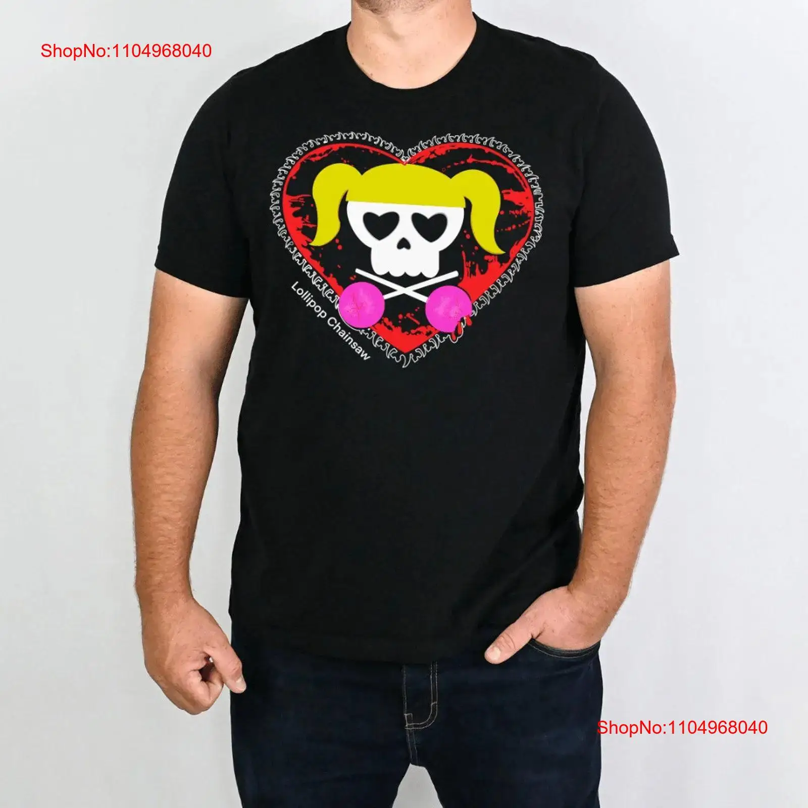 Lollipop Chainsaw T Shirt Vide - Vintage Fashion Videos บทวิจารณ์และราคา