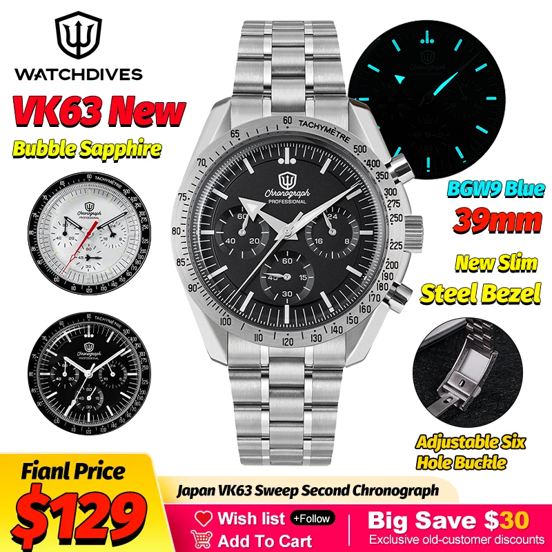 Watchdives WD1863 Mechanical Q - Vintage Fashion Japan บทวิจารณ์และราคา