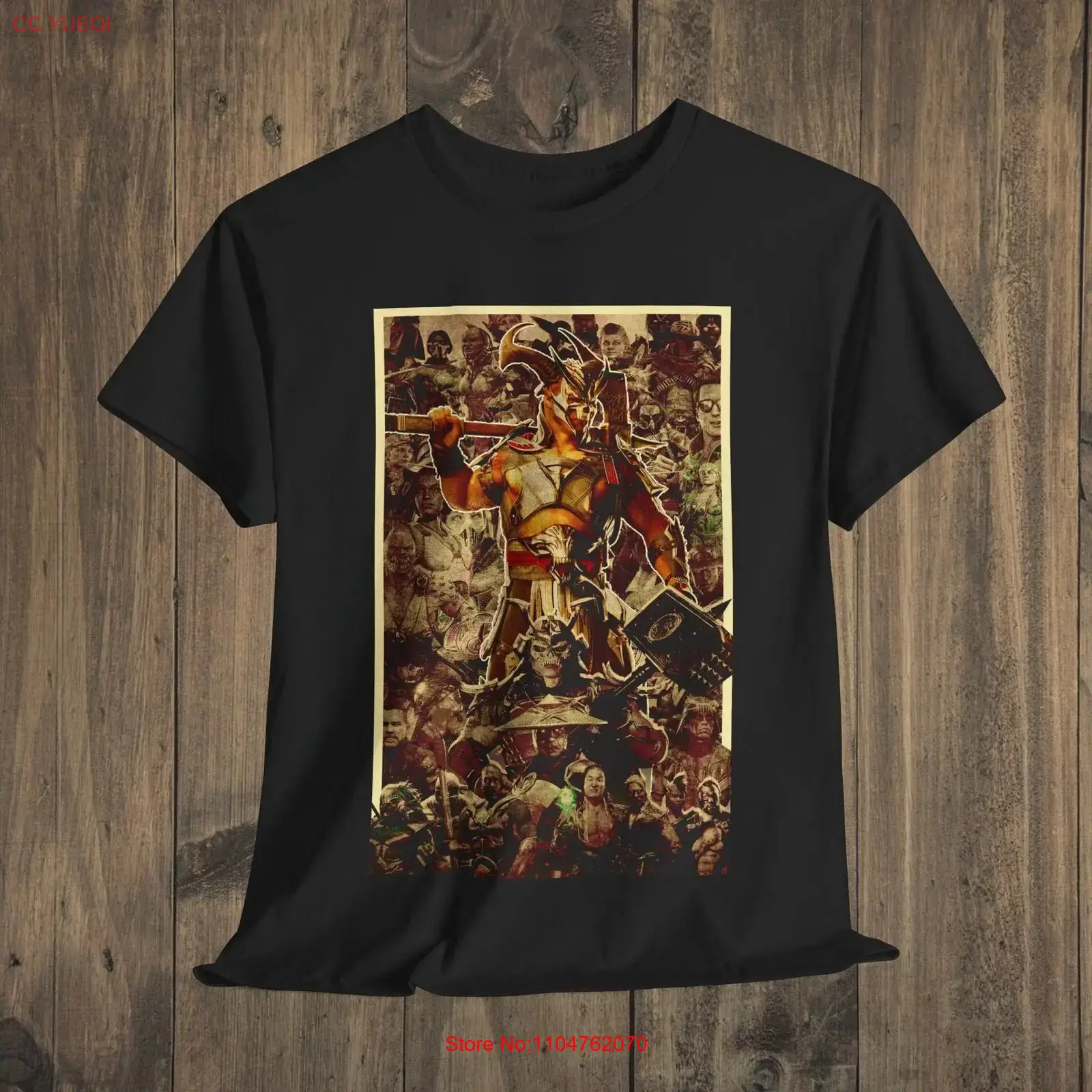 Iconic Gaming Fighter T Shirt  - Vintage Fashion Videos บทวิจารณ์และราคา