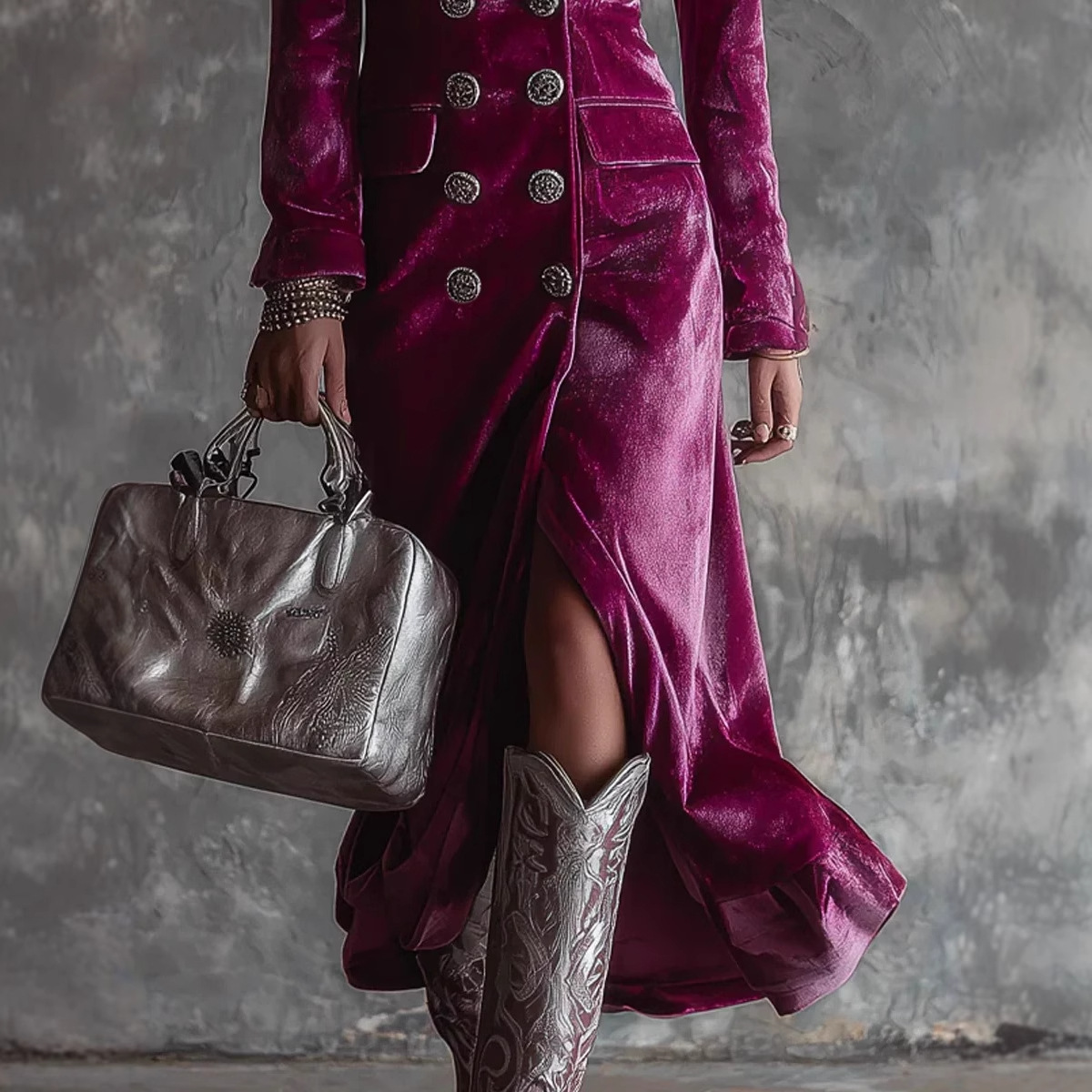 Vintage Velvet Long Blazer Dre - Velvet Blazer Vintage บทวิจารณ์และราคา
