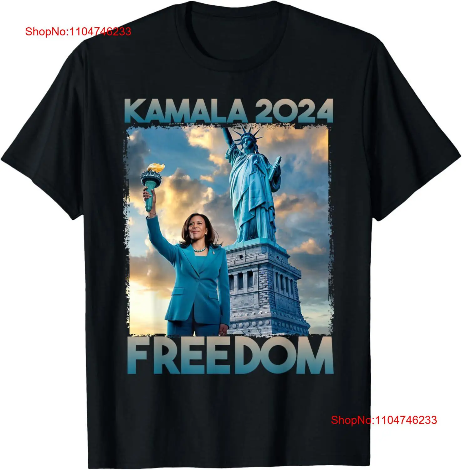 Kamala Harris Election Day 202 - Vintage Fashion Campaigns บทวิจารณ์และราคา