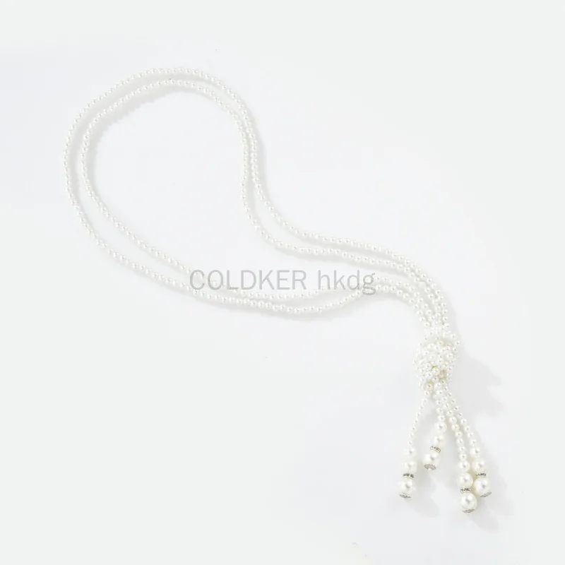 1920s Pearls Necklace Fashion  - Vintage Fashion Jewelry Necklaces บทวิจารณ์และราคา