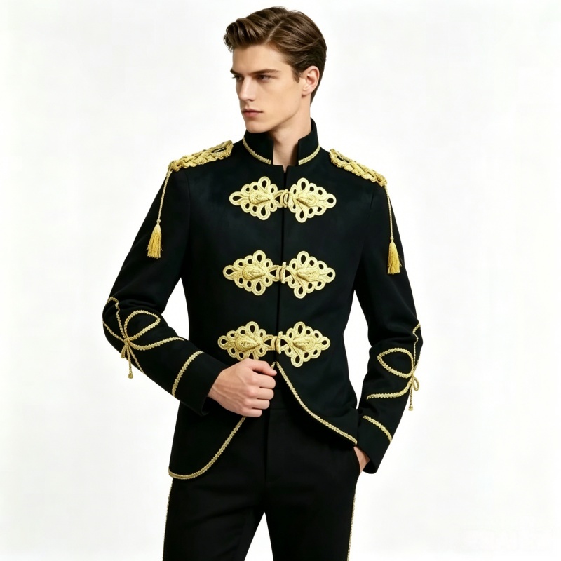 Men's Velvet Jacket Golden Rop - Velvet Blazer Vintage บทวิจารณ์และราคา