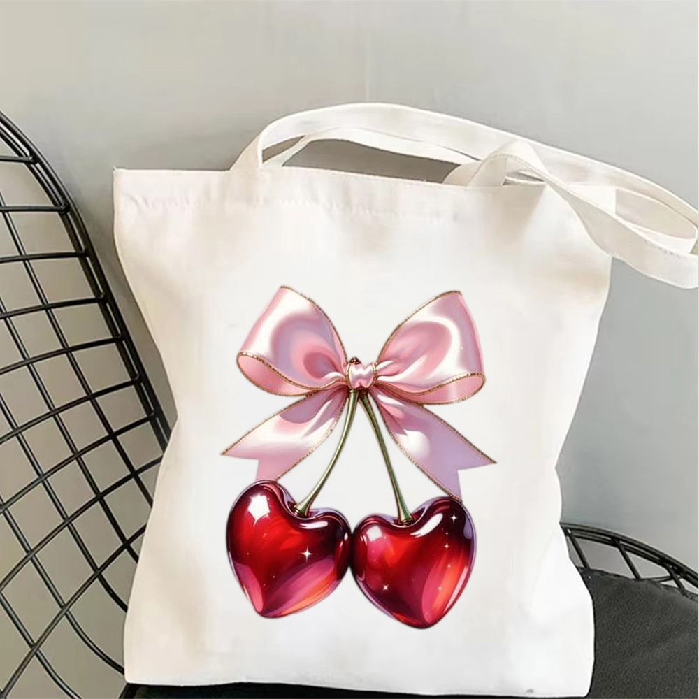 Vintage Pink Bow Cherry Art Ca - Vintage Vibes Fashion บทวิจารณ์และราคา